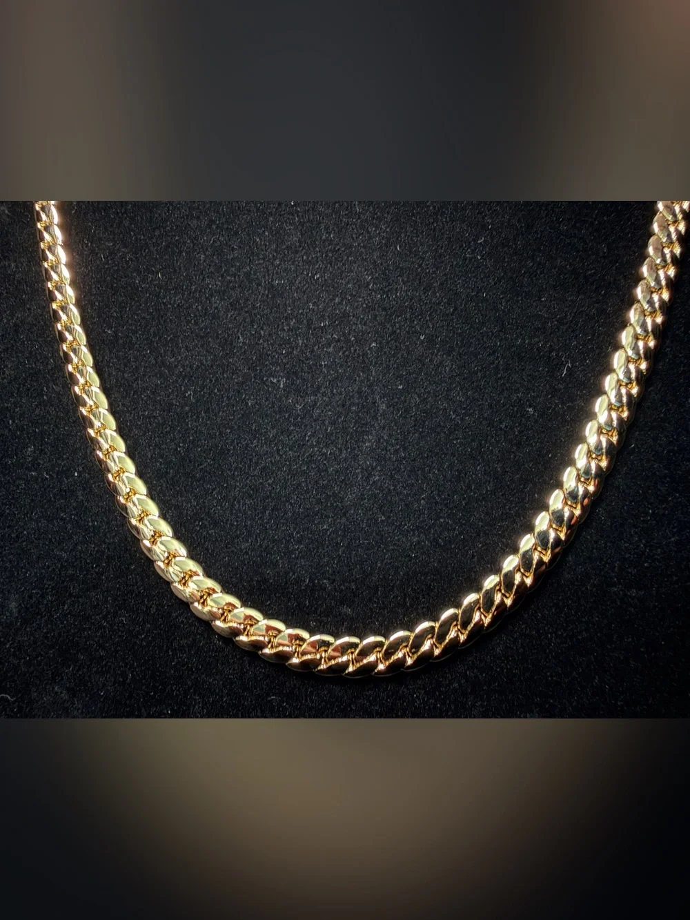 Miami Cuban 24in 6MM 14k Stamped Gold filled necklace w/lobster clasp brand new